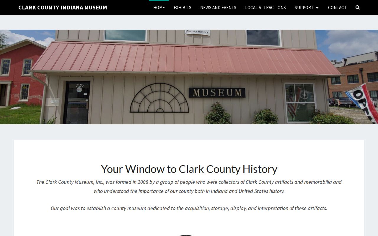 Clark County Museum collections supporting Jeffersonville house history